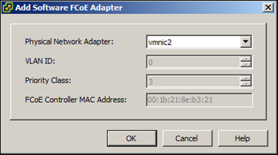vsphere adattatori fcoe client 2